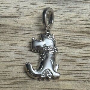 Sterling Silver 925 Scottish Terrier Charm